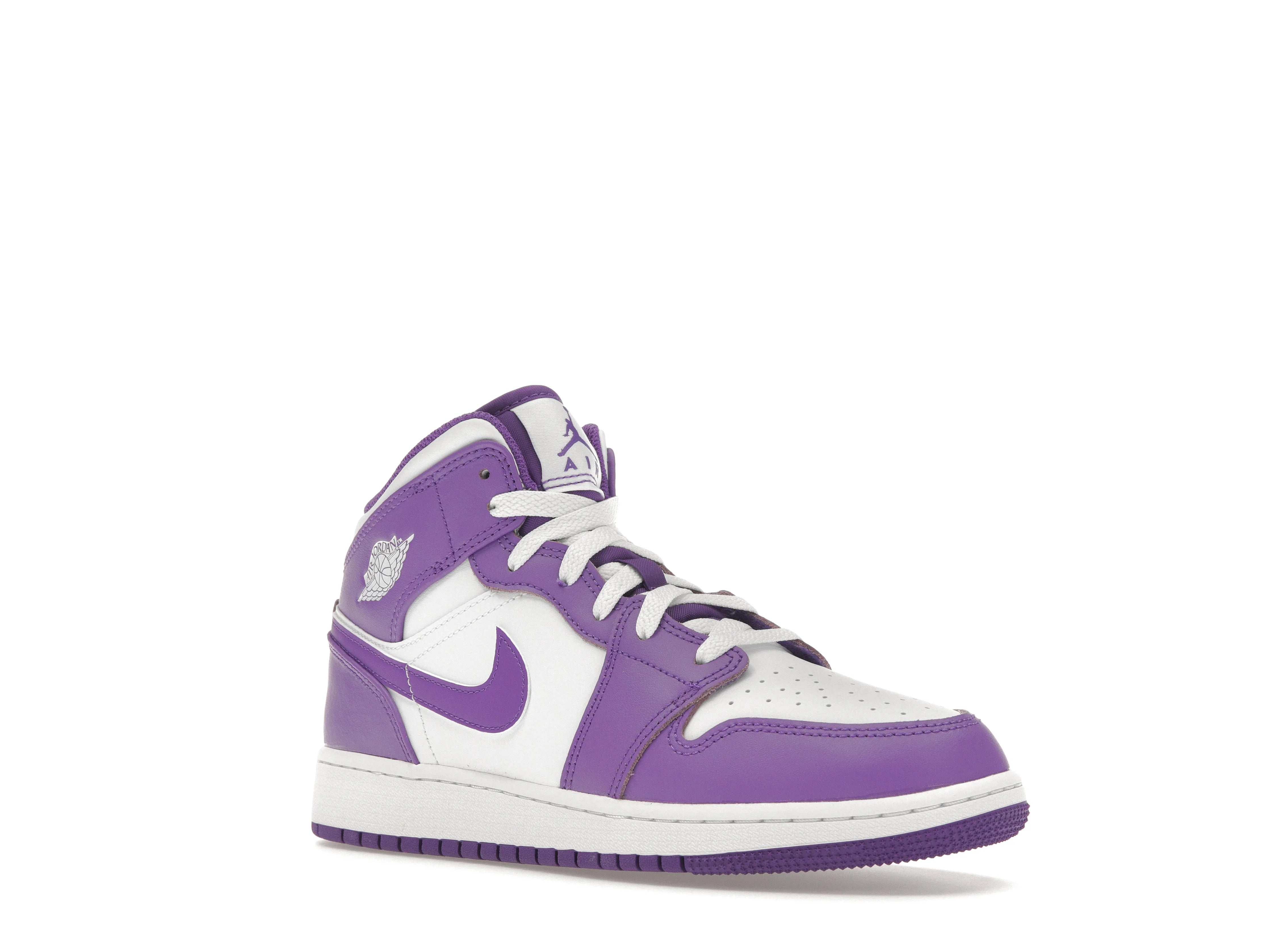 Jordan 1 Mid Purple Venom (GS) - solemarket.cz