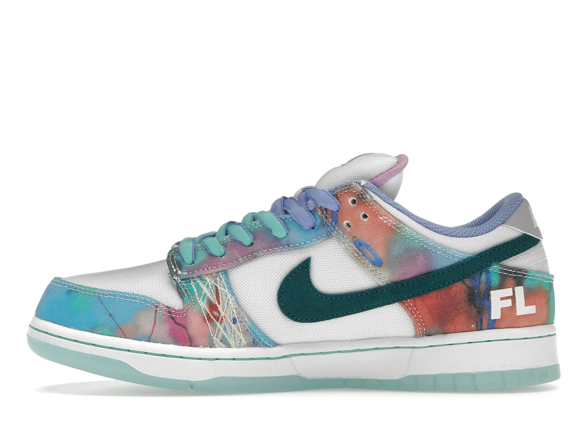 Nike SB Dunk Low Futura Laboratories Bleached Aqua - solemarket