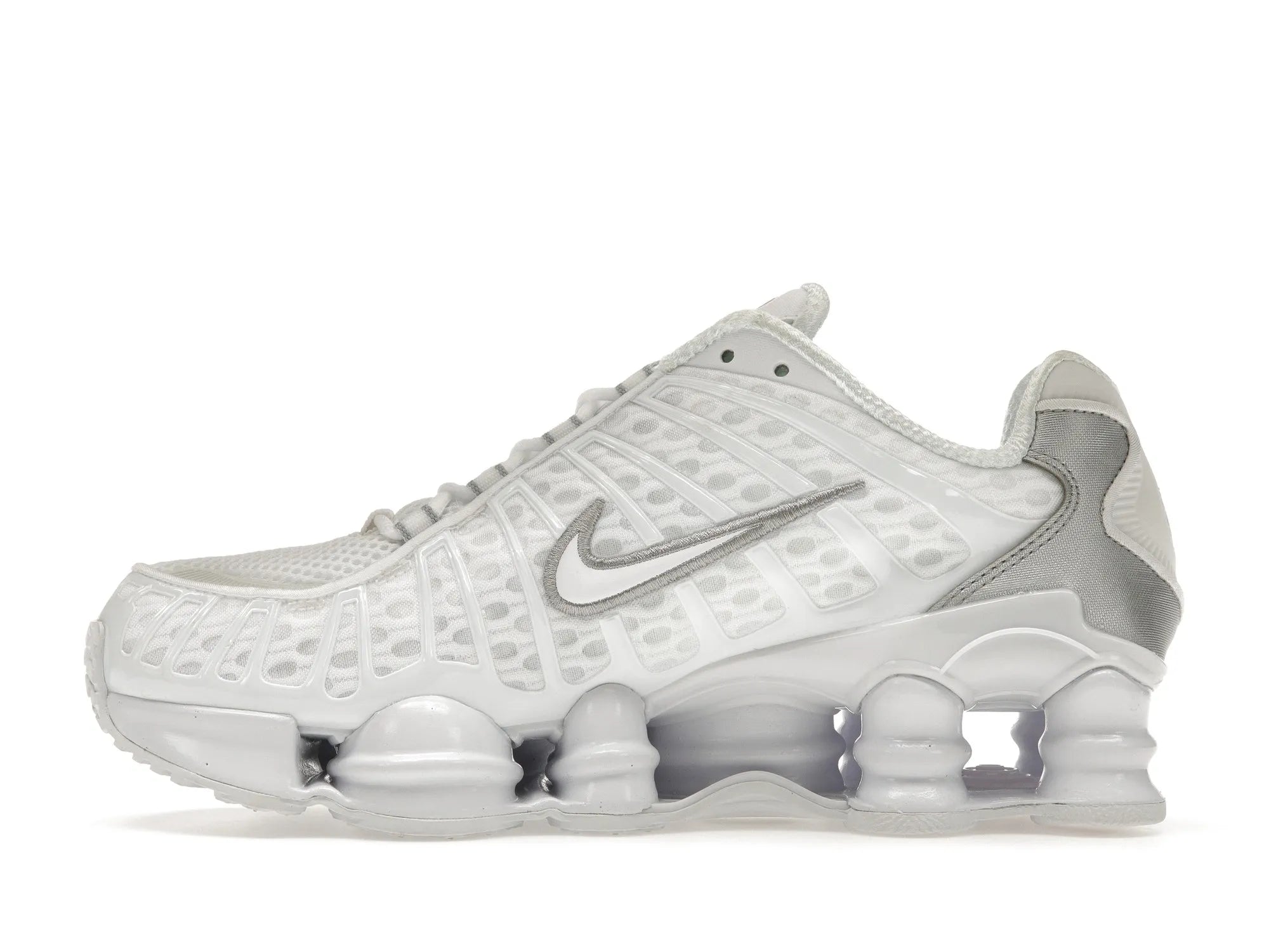 Nike Shox TL White Metallic Silver Max Orange (W) - solemarket