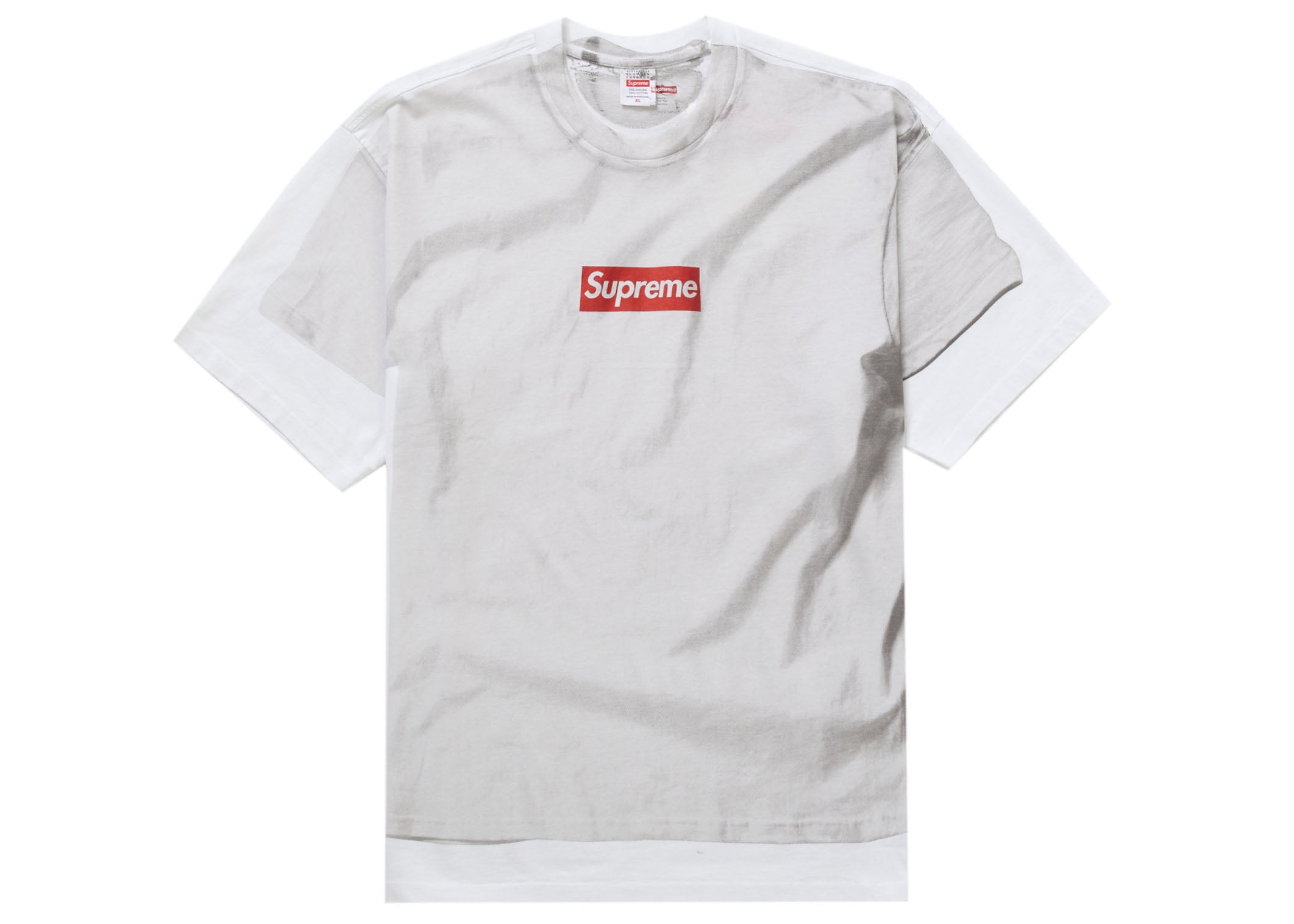 Supreme MM6 Tričko s logom Maison Margiela Box White