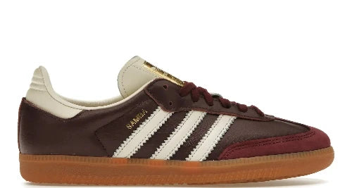 adidas samba maroon wonder white